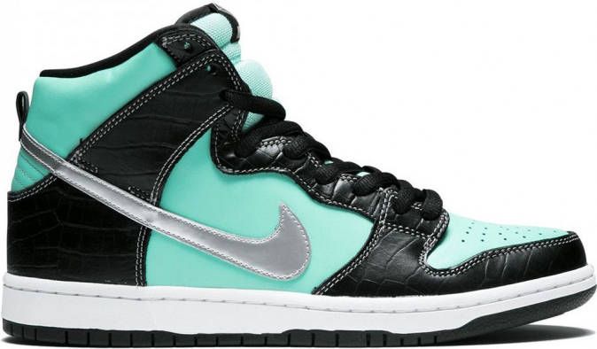 Nike Dunk high-top sneakers Blauw