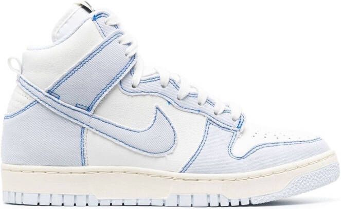 Nike Dunk high-top sneakers Wit