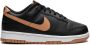 Nike Dunk Low "Black Total Orange" sneakers Zwart - Thumbnail 1