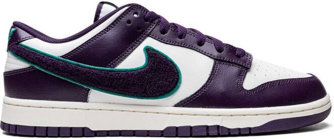 Nike "Dunk Low Chenille Swoosh sneakers " Paars
