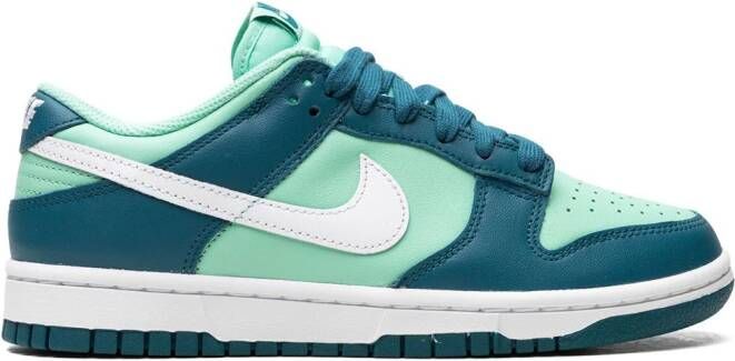 Nike "Dunk Low Geode Teal sneakers" Blauw