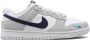 Nike Dunk Low "Swoosh White Grey Navy Aqua" sneakers Wit - Thumbnail 1