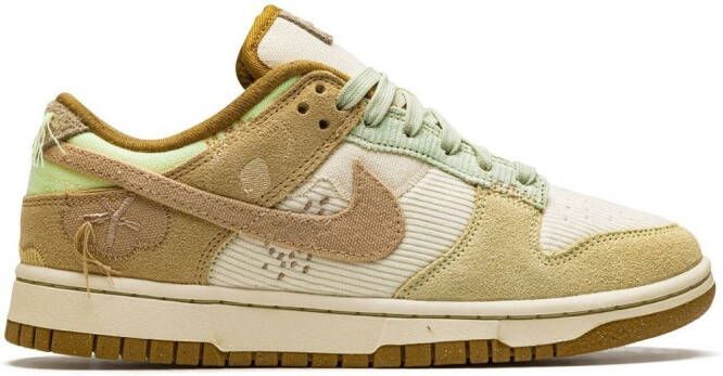 Nike Dunk low-top sneakers Geel