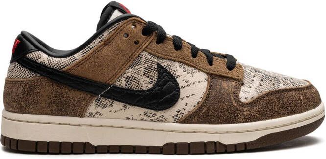 Nike "Dunk Low Premium CO.JP Brown Snakeskin sneakers" Bruin