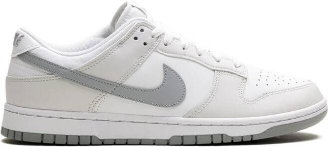 Nike Dunk Low Retro "Summit White Light Smoke Grey" sneakers Wit