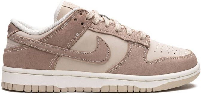 Nike "Dunk Low Vast Grey Varsity Red sneakers" Wit