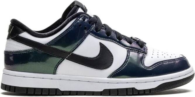 Nike Dunk Low SE "Just Do It Iridescent" sneakers Zwart