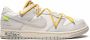 Nike X Off-White Dunk Low sneakers Beige - Thumbnail 1