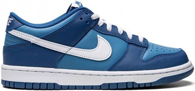 Nike Kids Dunk Low sneakers Blauw