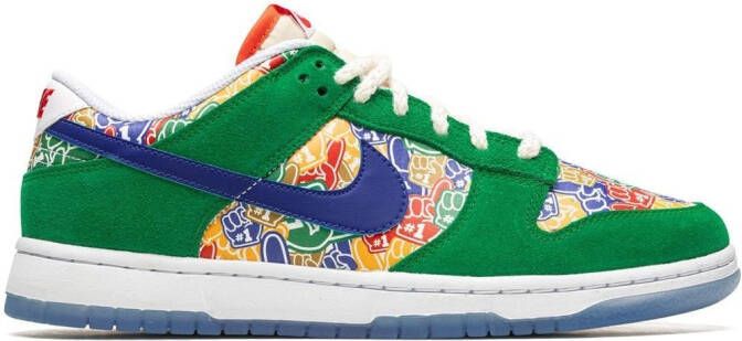 Nike Dunk low-top sneakers Groen