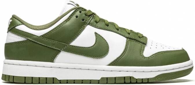 Nike Dunk Low "Medium Olive" sneakers Wit