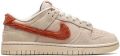 Nike "Dunk Low Terry Swoosh sneakers " Beige - Beige