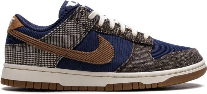 Nike Dunk Low "Tweed Corduroy" sneakers Blauw