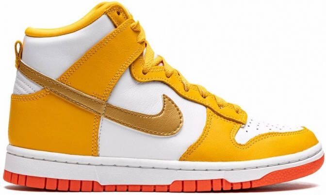 Nike "Dunk Low University Gold sneakers" Geel