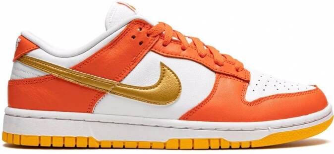 Nike Dunk Nike Dunk Low “University Gold” sneakers dames rubber Stof leer 11.5 Oranje