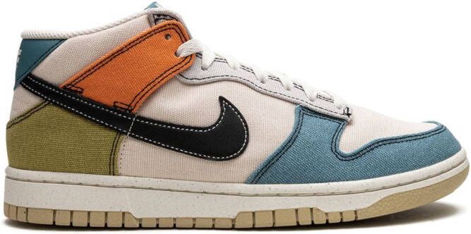 Nike "Dunk Mid Pale Ivory sneakers" Wit