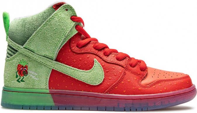 Nike SB Dunk High Strawberry Cough sneakers Rood