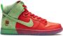 Nike SB Dunk High Strawberry Cough sneakers Rood - Thumbnail 5