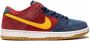 Nike Air Force 1 low top sneakers rubber Stof suède 10.5 Bruin - Thumbnail 5