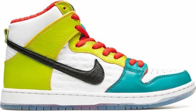 Nike x FroSkate SB Dunk High Pro sneakers Groen