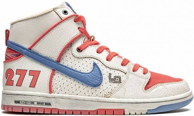 Nike x Ishod Wair x Magnus Walker SB Dunk High sneakers Wit