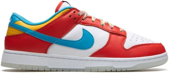 Nike Dunk Low "LeBron James Fruity Pebbles" sneakers Rood