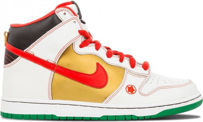 Nike Dunk Pro SB high-top sneakers Wit