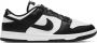 Nike Dunk Nike Dunk Retro low top sneakers heren rubber leer Stof 12.5 Zwart - Thumbnail 1