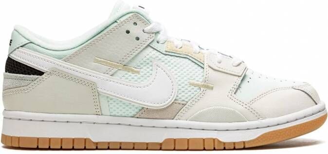 Nike Dunk sneakers met print Wit