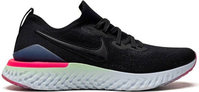 Nike Epic React Flyknit 2 sneakers Zwart