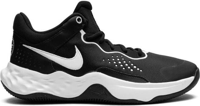 Nike "Fly.By Mid 3 Black White sneakers" Zwart