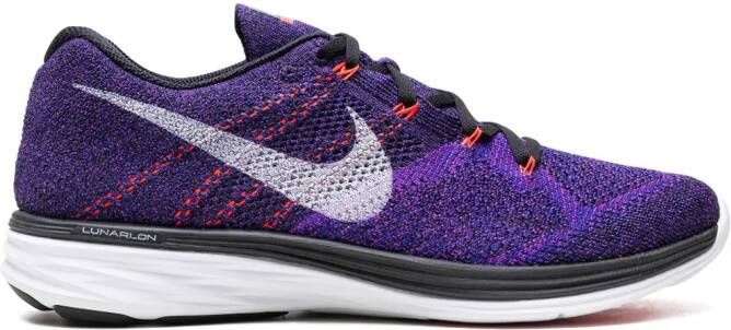 Nike Flyknit Lunar3 sneakers Paars