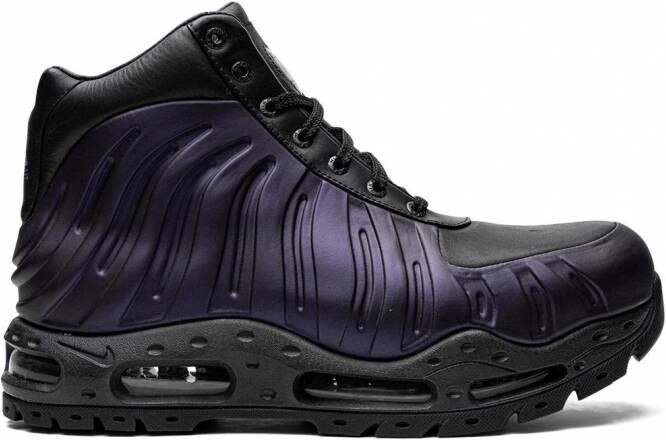 Nike Foamposite veterlaarzen Zwart