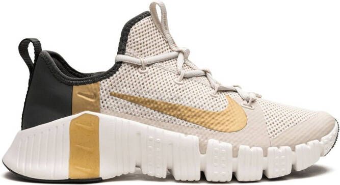 Nike Free Metcon 3 low-top sneakers Beige