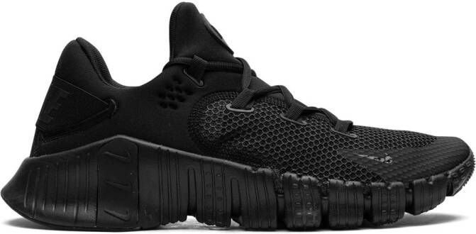 Nike "Free Metcon 4 Black Volt sneakers" Zwart