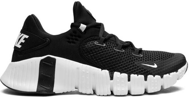 Nike "Free Metcon 4 Black White sneakers" Zwart