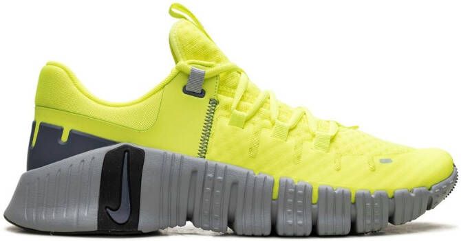 Nike Free Metcon 5 "Volt Wolf Grey" sneakers Groen