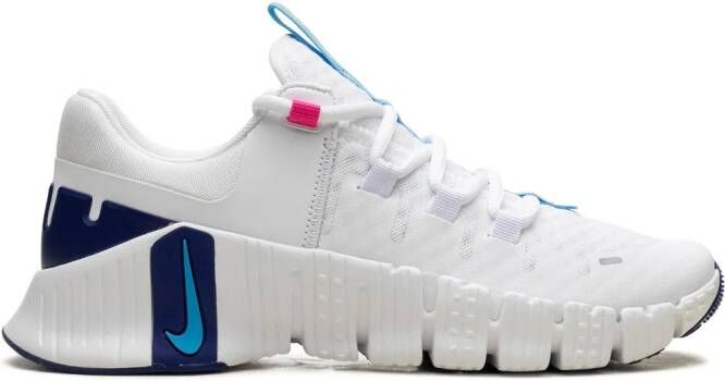 Nike Free Metcon 5 "White Waterman Blue" sneakers Wit