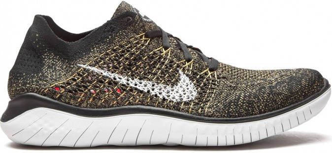 Nike Free RN Flyknit 2018 sneakers Zwart