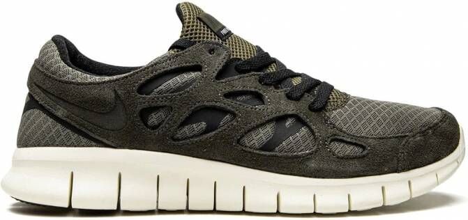 Nike Free Run 2 low top sneakers Groen