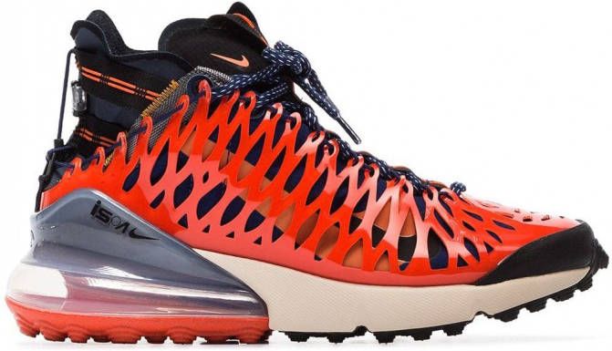 Nike ISPA air max 270 high top sneakers Oranje