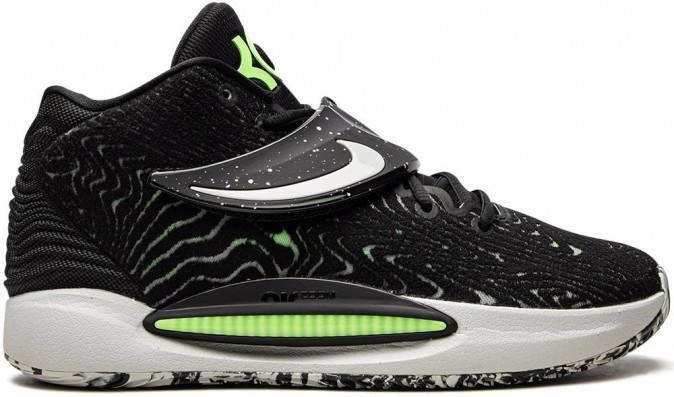 Nike KD 14 high-top sneakers Zwart