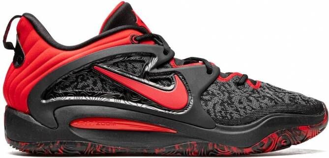 Nike KD 15 low-top sneakers Zwart