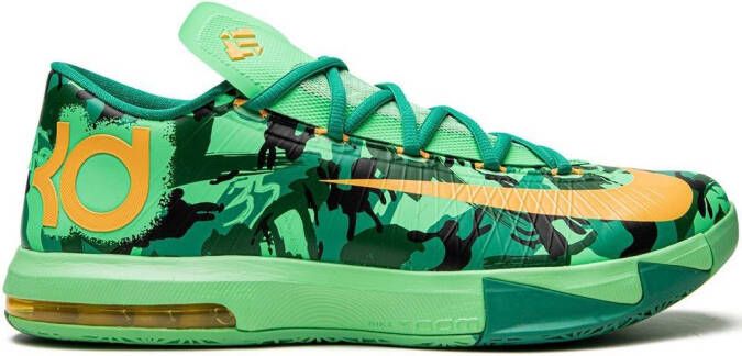 Nike KD 6 low-top sneakers Groen