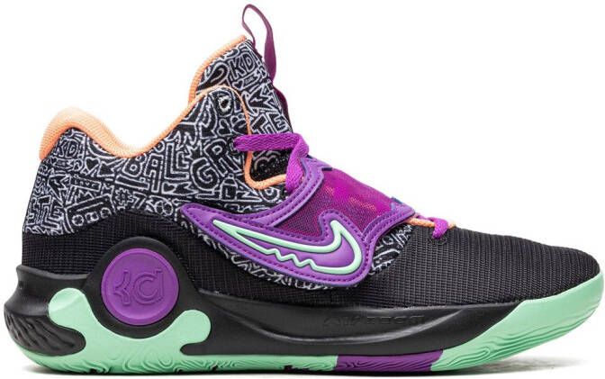Nike "KD Trey 5 IX Brooklyn Nets sneakers" Zwart