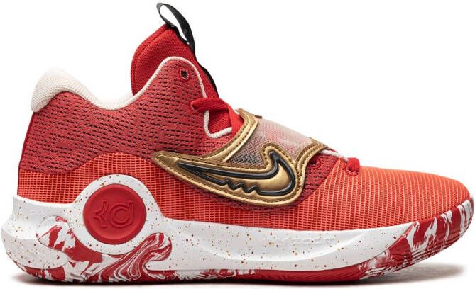 Nike KD Trey 5 X "University Red" sneakers Rood