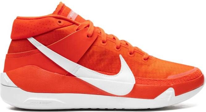 Nike KD13 TB "Team Orange White-White" sneakers Oranje