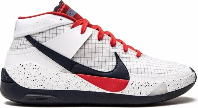 Nike LeBron 18 “Floral” low-top sneakers Blauw