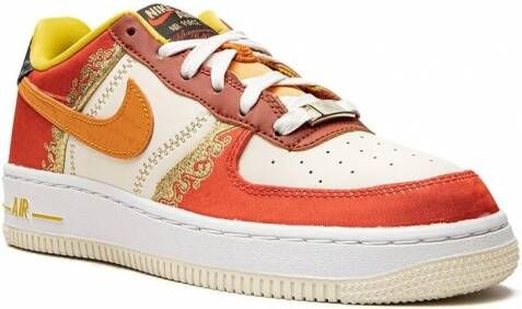 Nike Kids Air Force 1 Low 'Little Accra' sneakers Rood