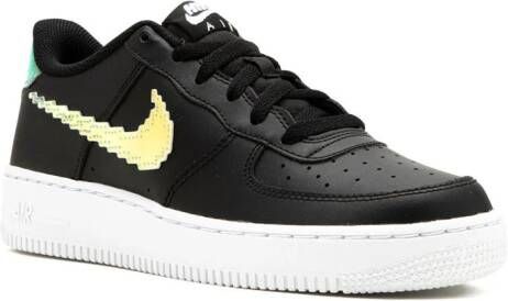 Nike Kids Air Force 1 Low LV8 sneakers Zwart